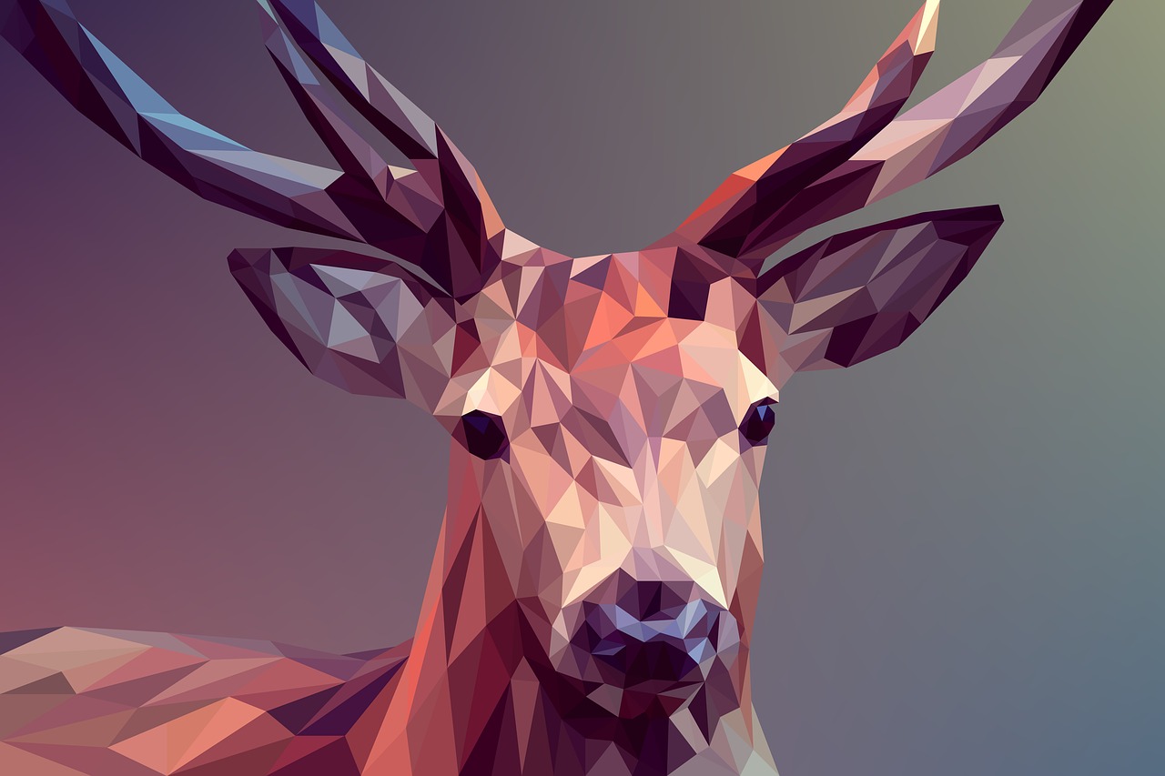 Obligatory low-poly deer