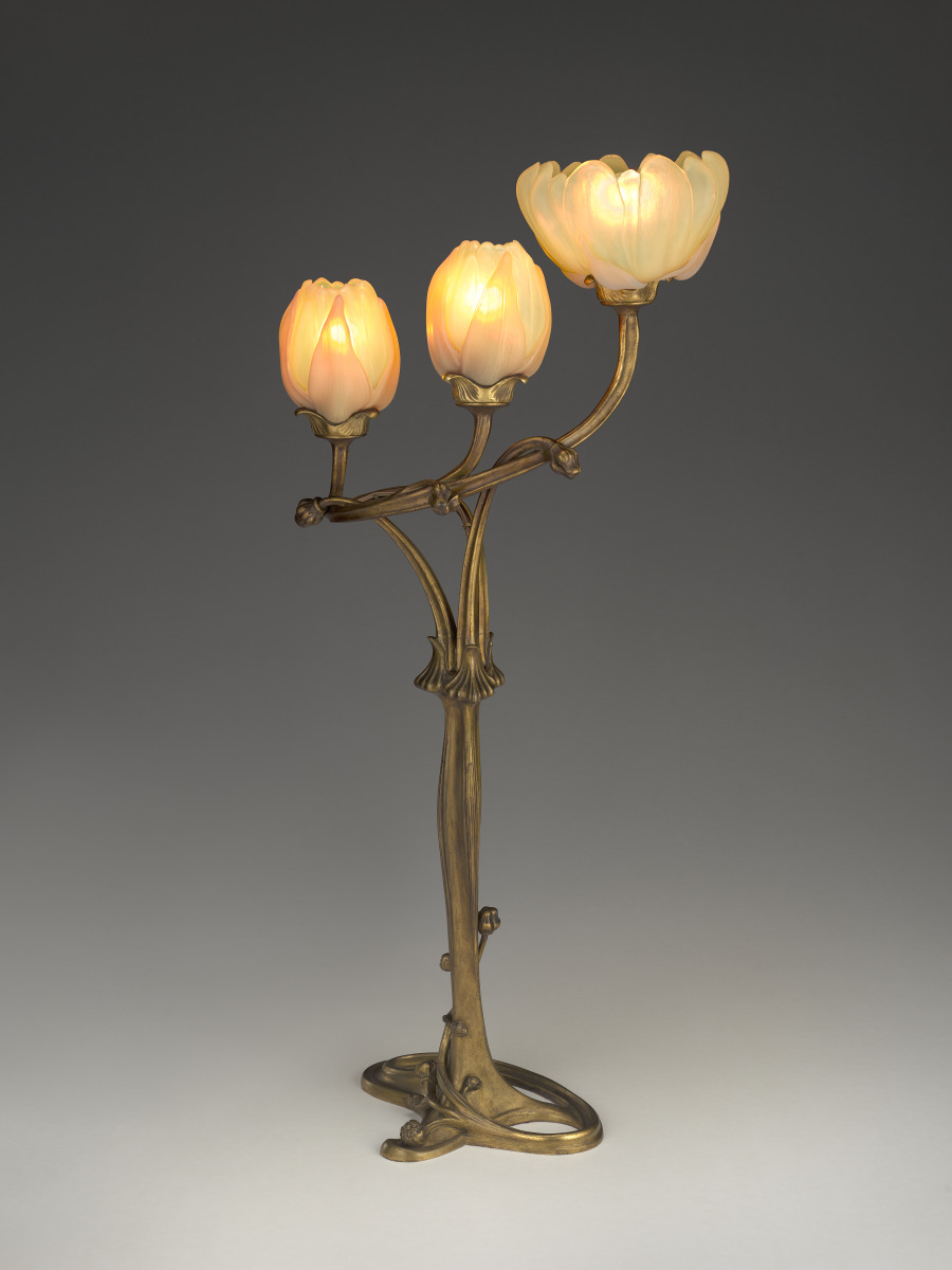 Magnolia Lamp - Louis Marjorelle/Daum Frères VMFA